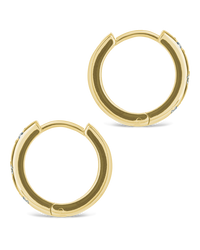 Aisha CZ Star Micro Hoops
