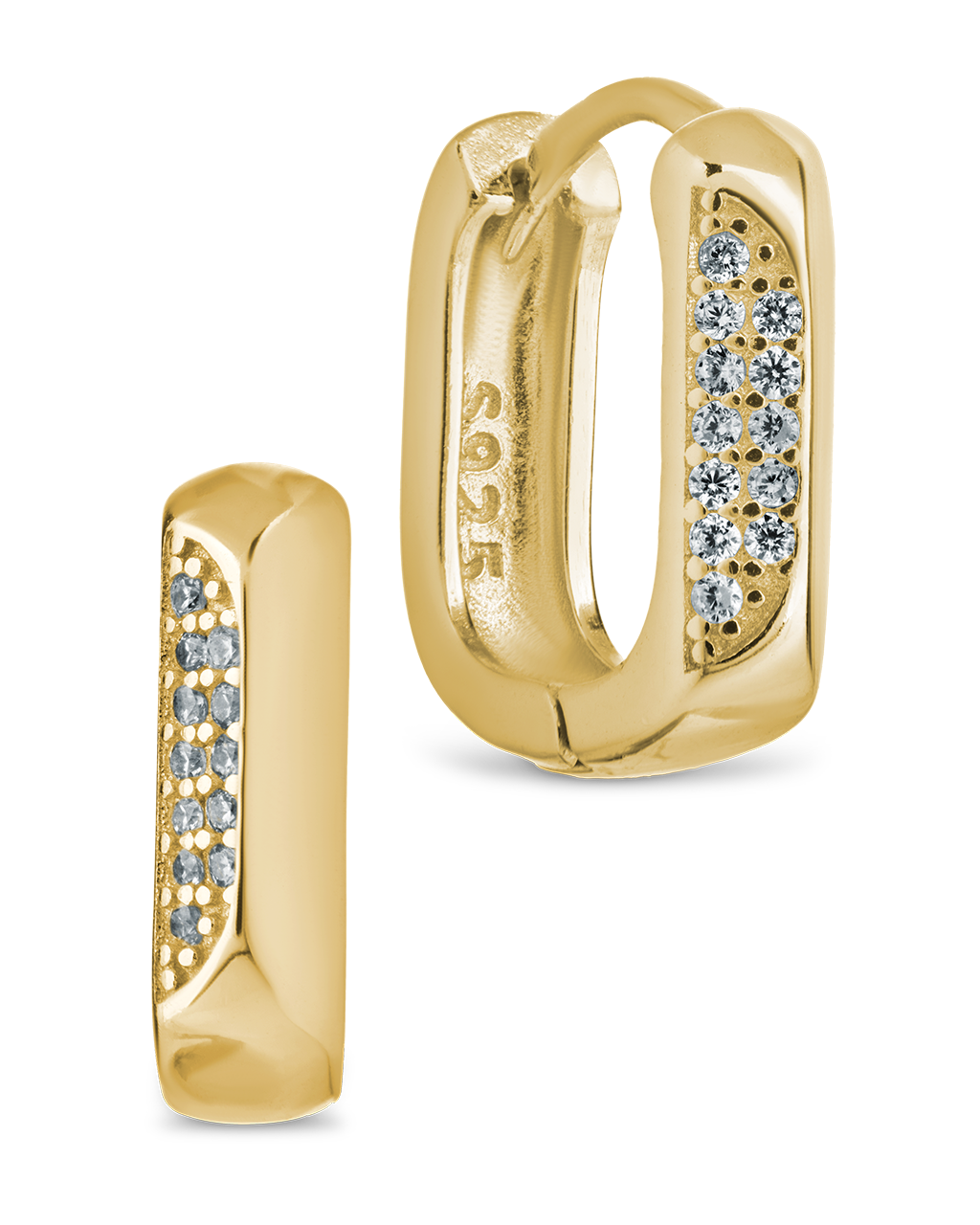 Aubriella CZ Hoops