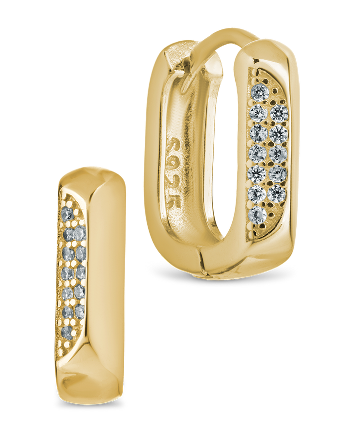 Aubriella CZ Hoops