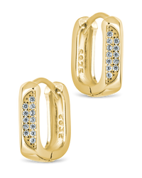 Aubriella CZ Hoops