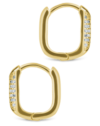 Aubriella CZ Hoops
