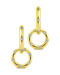 Dior Double Halo Pavé Drops