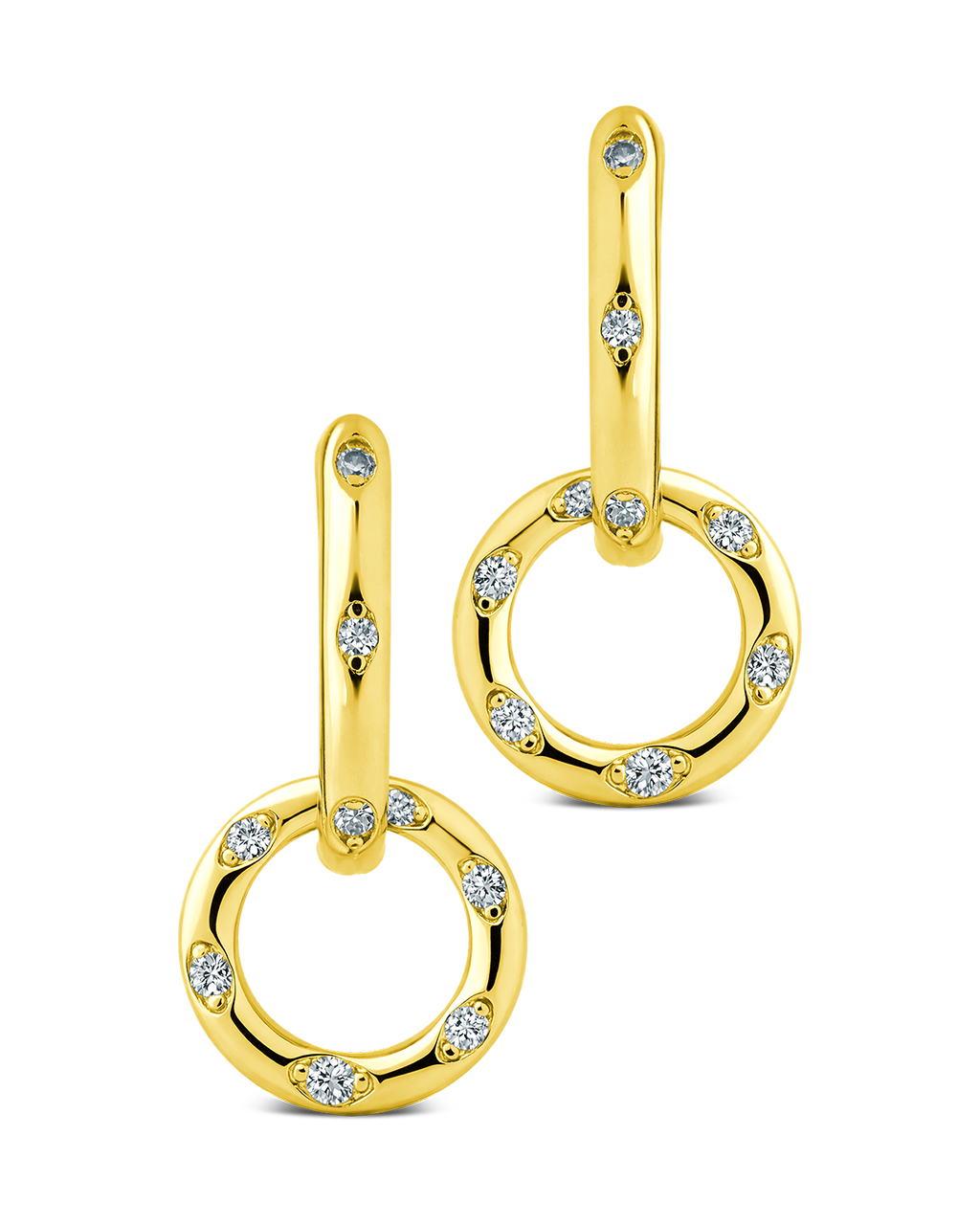 Dior Double Halo Pavé Drops