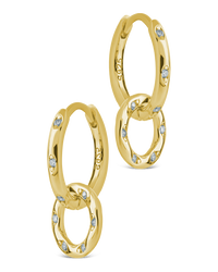 Dior Double Halo Pavé Drops