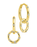 Dior Double Halo Pavé Drops
