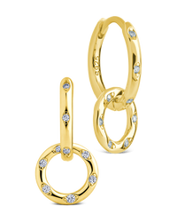Dior Double Halo Pavé Drops