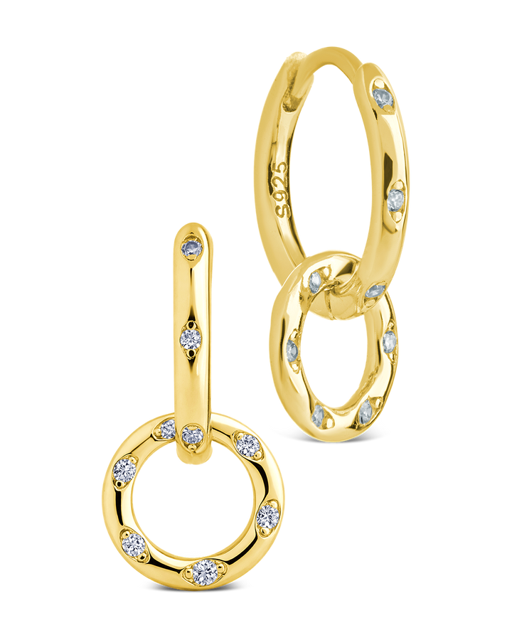 Dior Double Halo Pavé Drops