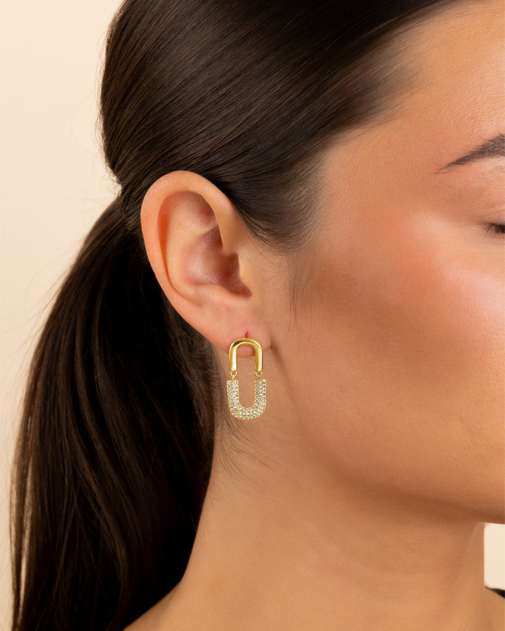 Ellie Radiant Arc Pavé Drops