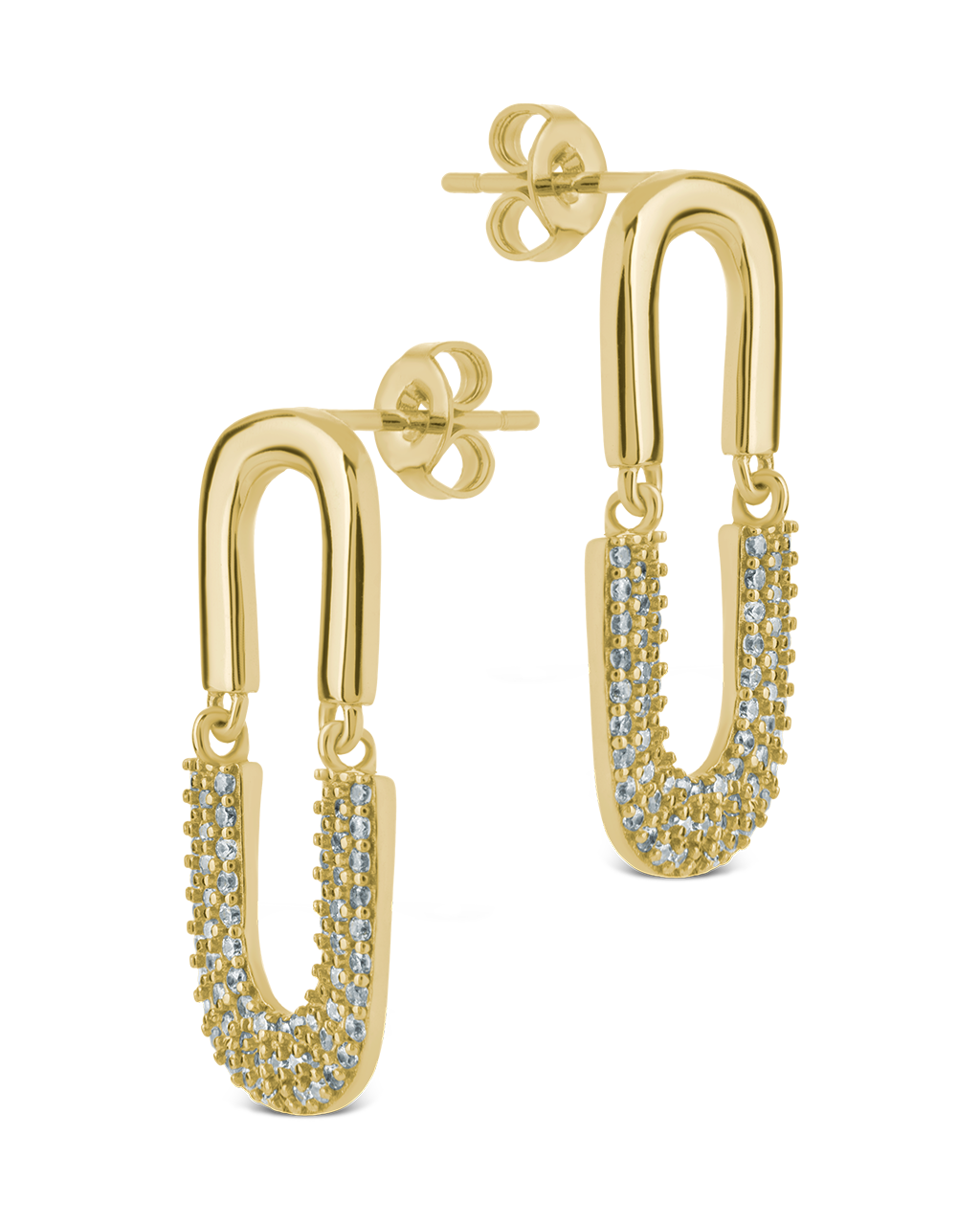 Ellie Radiant Arc Pavé Drops