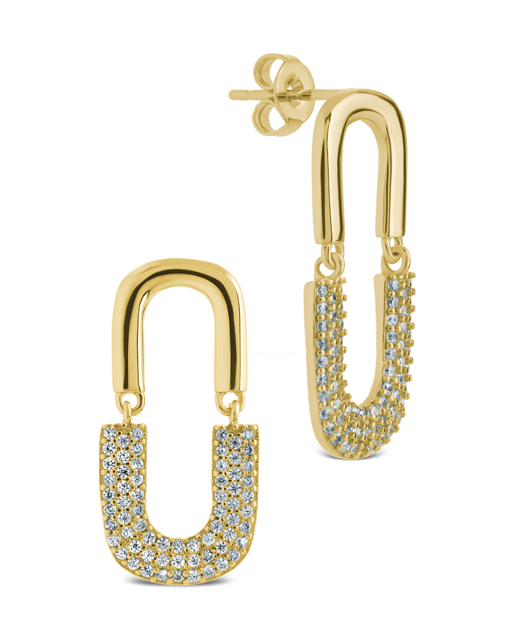 Ellie Radiant Arc Pavé Drops