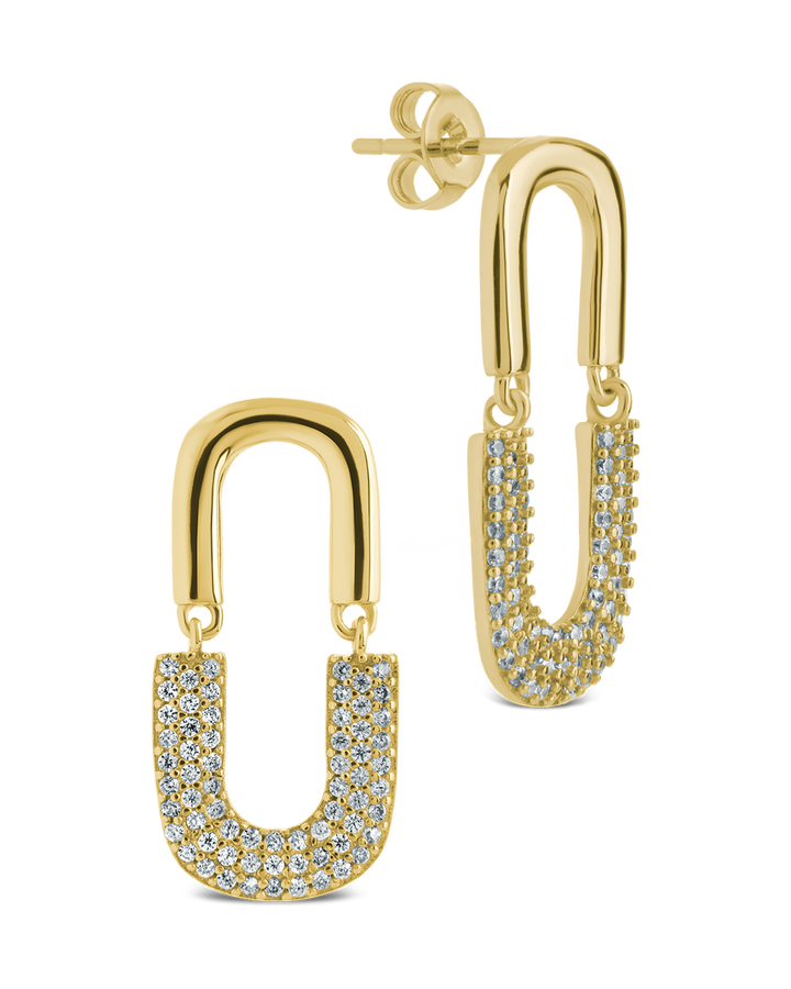Ellie Radiant Arc Pavé Drops