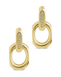 Emerie Bold Pavé Link Drops
