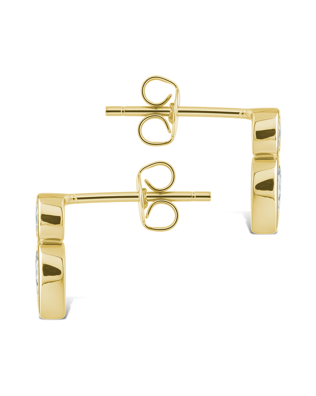 Helen Teardrop Duo Studs