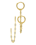 Shimmer Double Chain Dangles