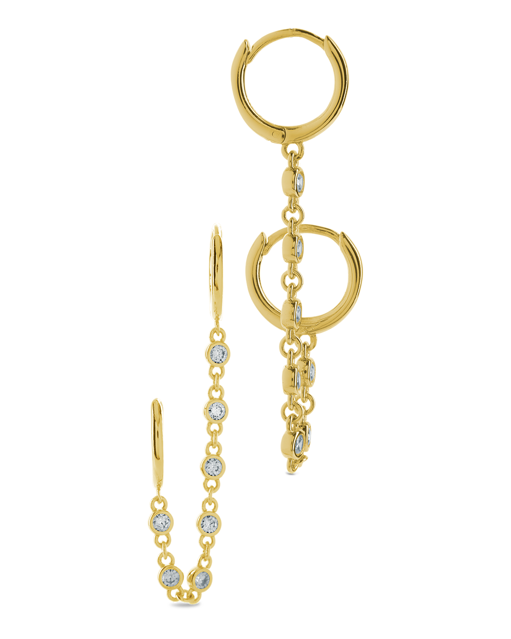 Shimmer Double Chain Dangles