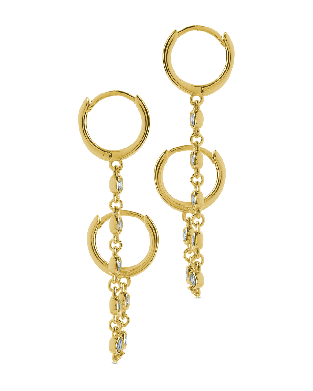 Shimmer Double Chain Dangles