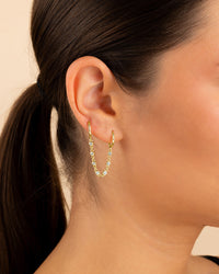 Shimmer Double Chain Dangles