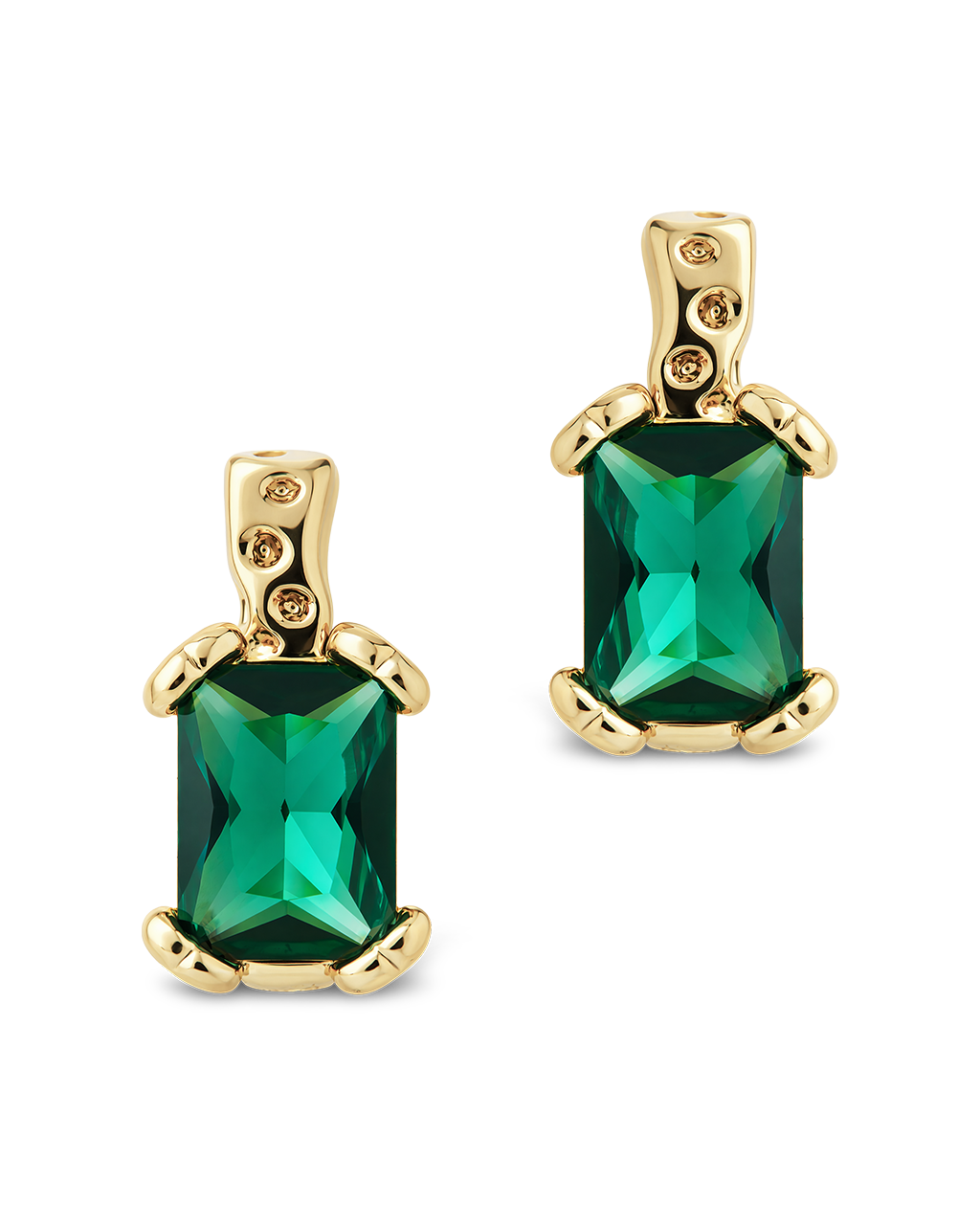 Lexi Emerald Hoops