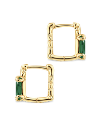 Lexi Emerald Hoops