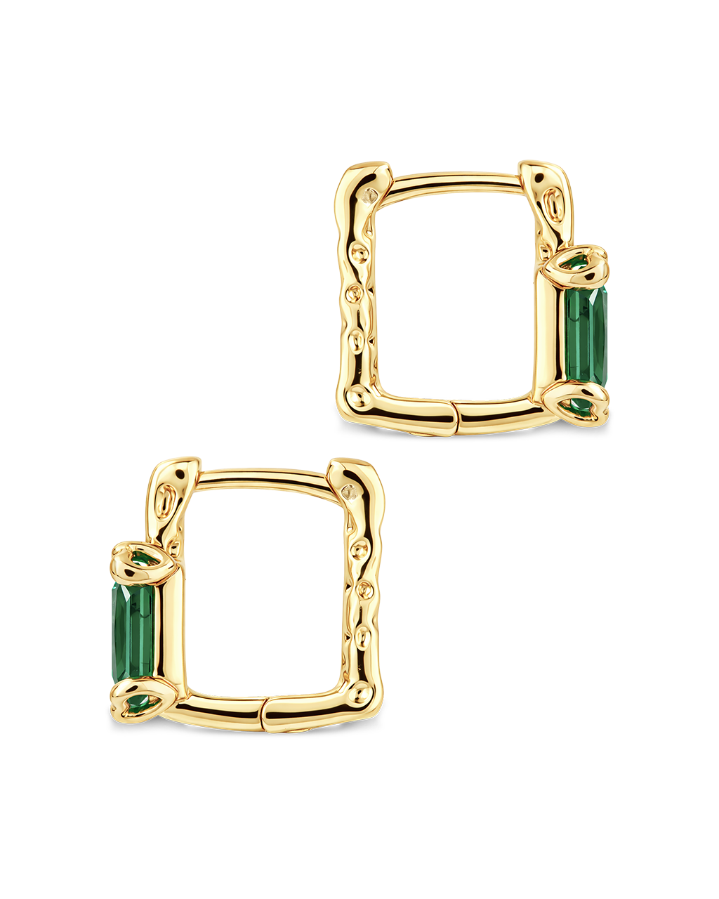 Lexi Emerald Hoops