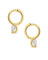 Shannon Brilliance CZ Hoops