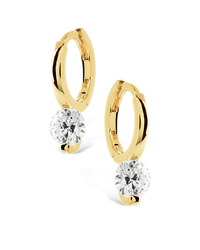Shannon Brilliance CZ Hoops