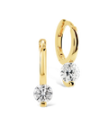 Shannon Brilliance CZ Hoops
