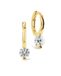 Shannon Brilliance CZ Hoops