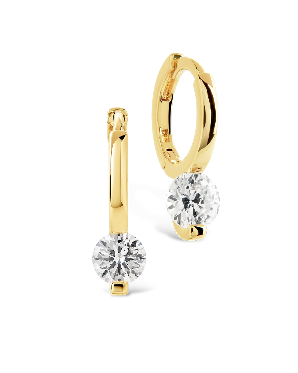 Shannon Brilliance CZ Hoops