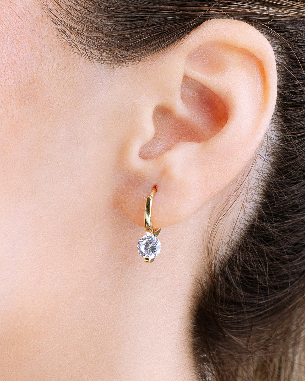 Shannon Brilliance CZ Hoops