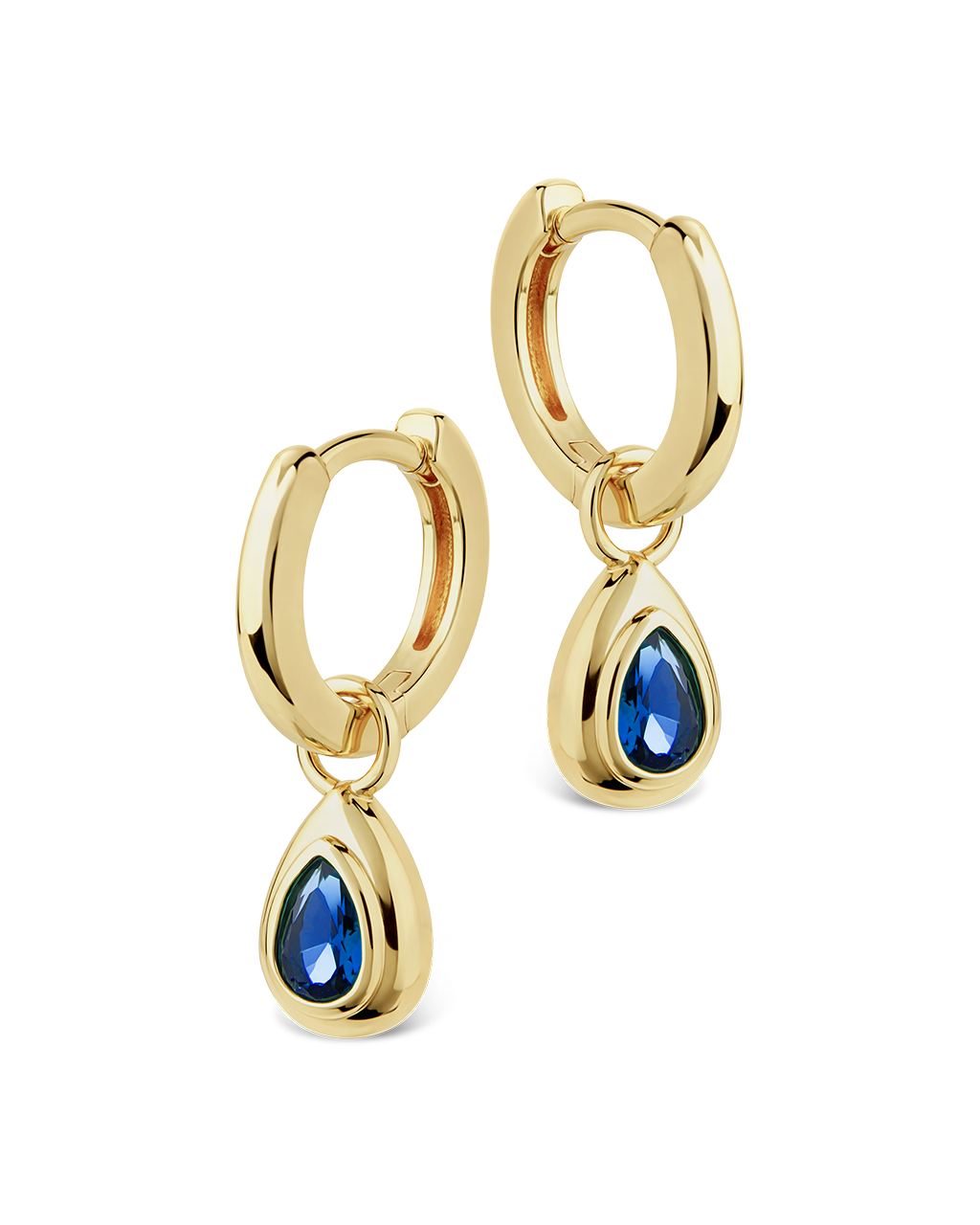 Lindsay Sapphire Teardrop Drops