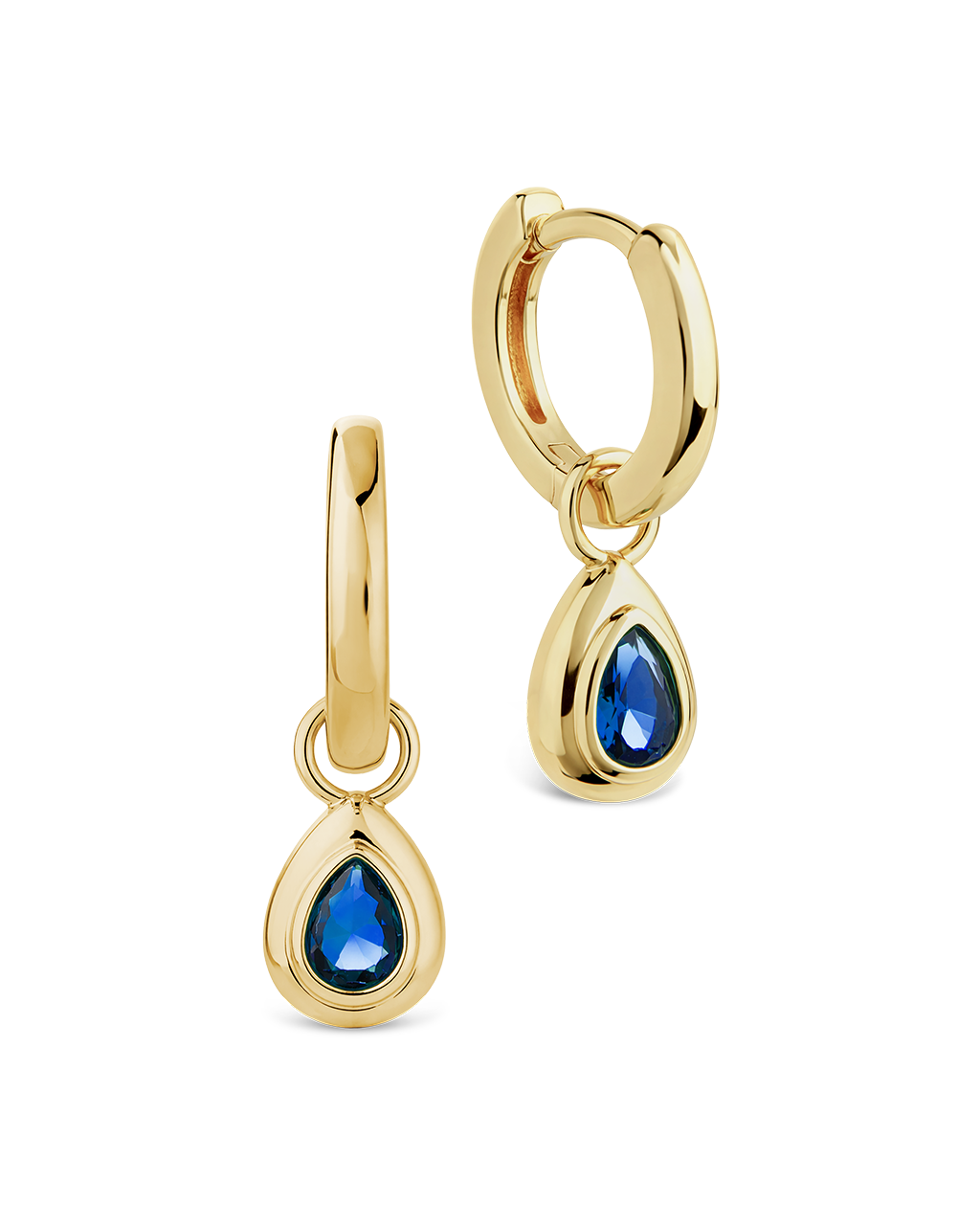 Lindsay Sapphire Teardrop Drops