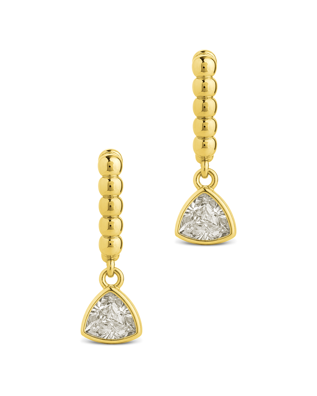 Pavé Wrap Hoop Earrings