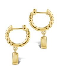 Pavé Wrap Hoop Earrings