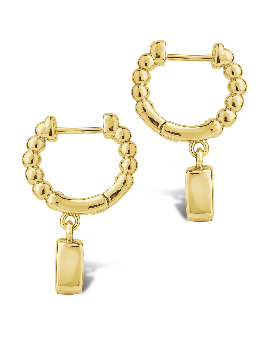 Pavé Wrap Hoop Earrings