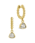Pavé Wrap Hoop Earrings