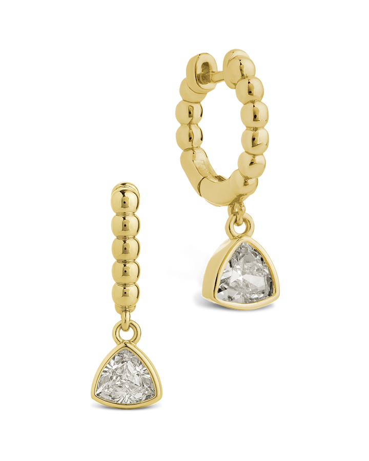 Pavé Wrap Hoop Earrings