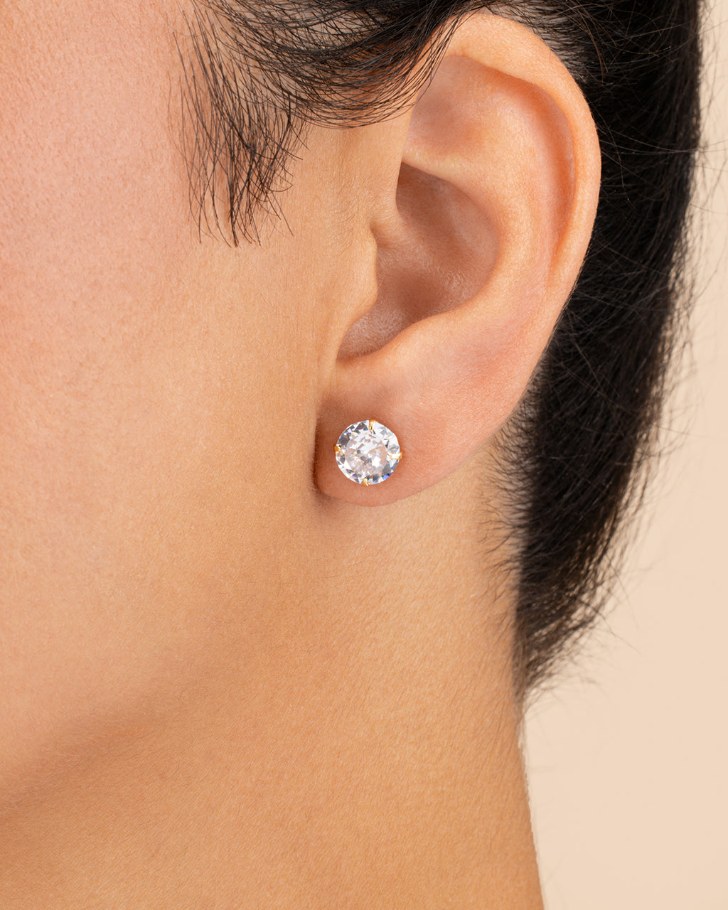 ◆STONEHENgE◆ Silver Earrings SC1098 Sterling Silver 8mm CZ Stud Earrings – Sterling Forever