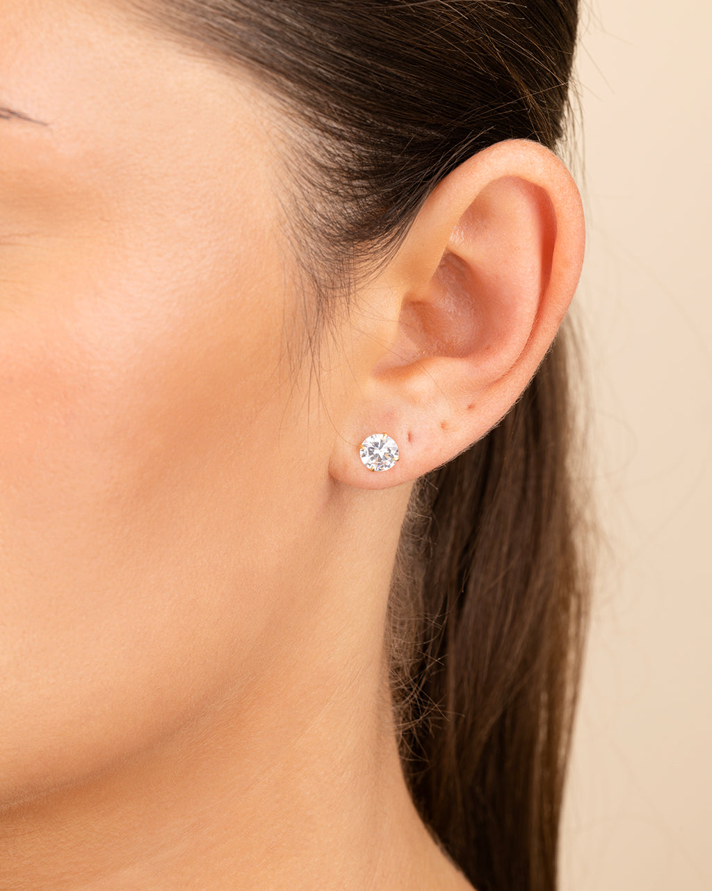 Sterling Silver Everyday Essential CZ Studs