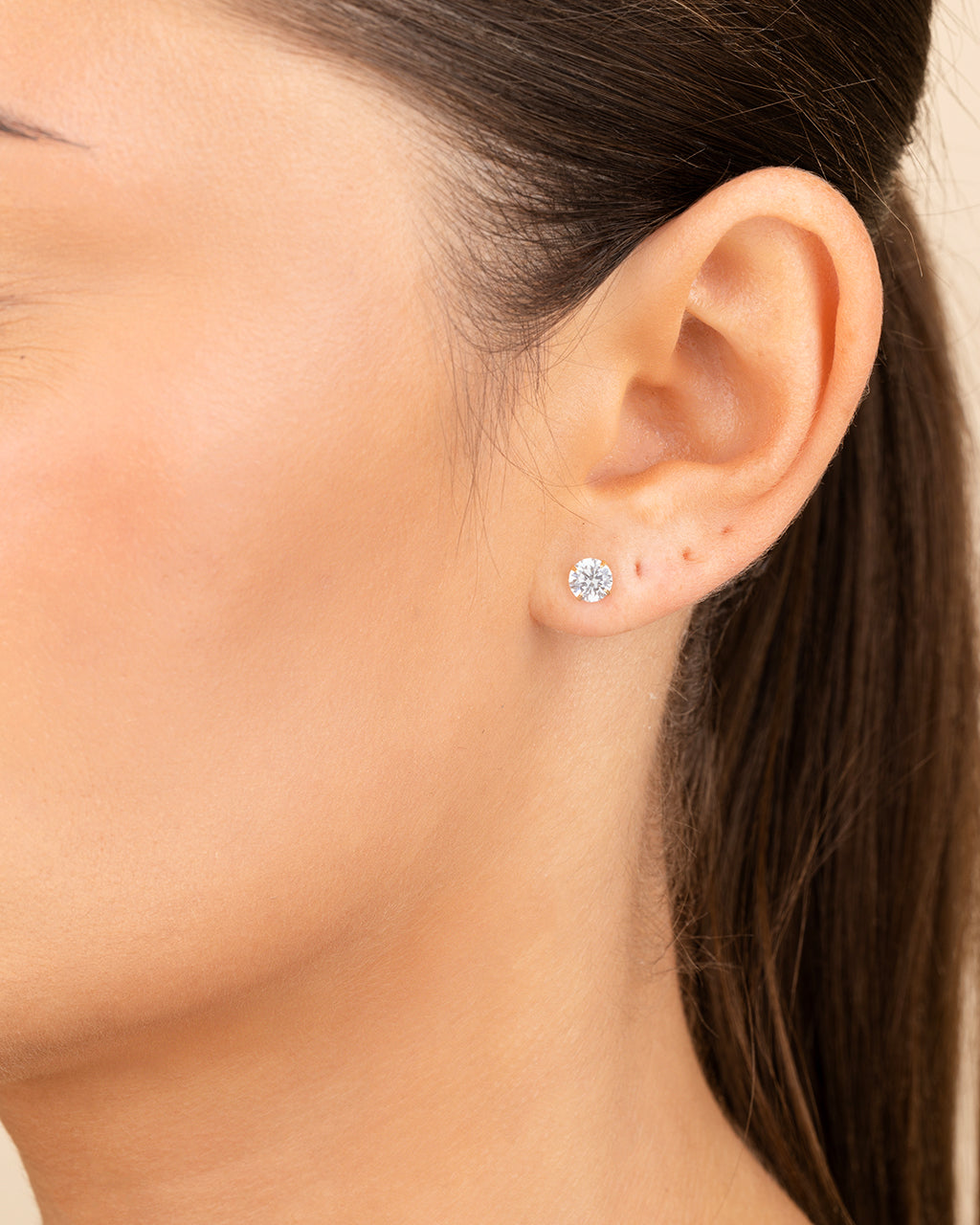 Sterling Silver Everyday Essential CZ Studs