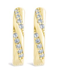 Sterling Silver Adelise Micro Hoops - Sterling Forever