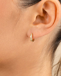 Sterling Silver Adelise Micro Hoops - Sterling Forever