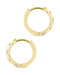 Sterling Silver Blakelyn Micro Hoops - Sterling Forever