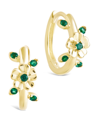 Sterling Silver Cambrie Micro Hoops