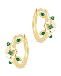 Sterling Silver Cambrie Micro Hoops