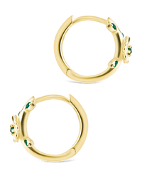 Sterling Silver Cambrie Micro Hoops