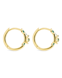 Sterling Silver Cambrie Micro Hoops