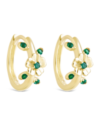 Sterling Silver Cambrie Micro Hoops