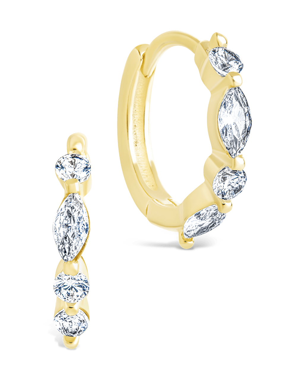 Sterling Silver Kensington Micro Hoops - Sterling Forever