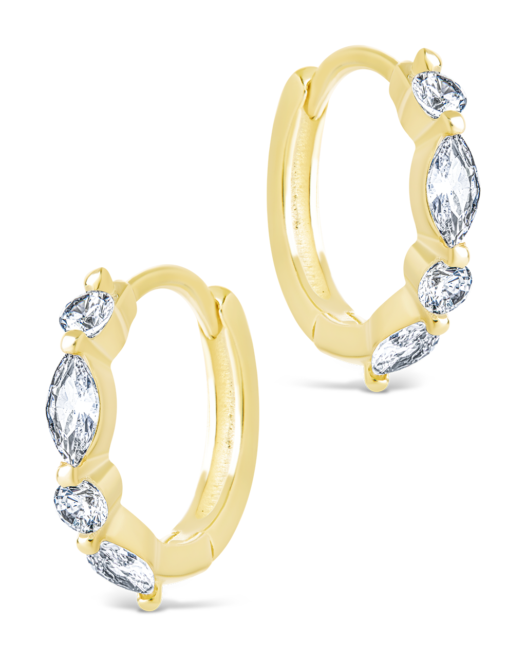 Sterling Silver Kensington Micro Hoops